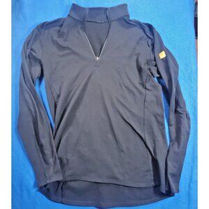 ARC'TERYX Black 1/2 Zip Womens Active Top Long Sleeve Size Large